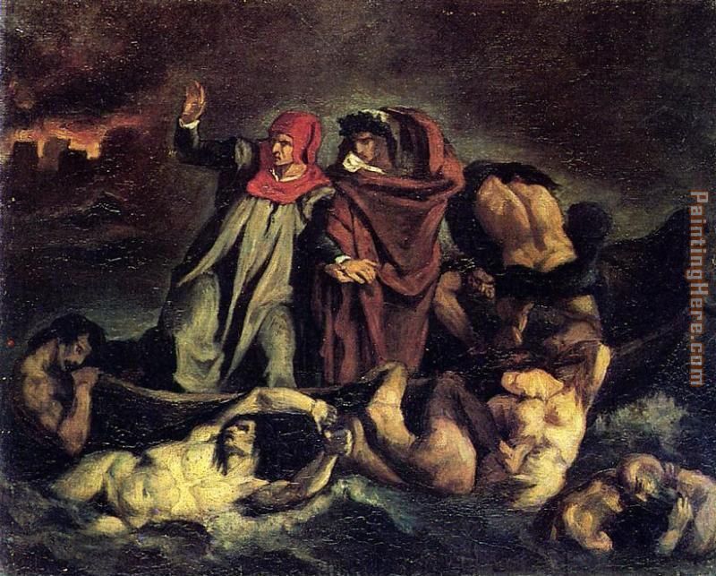 Edouard Manet The Barque of Dante